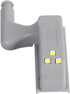 10Pcs Closet 12V 23A Cabinet Hinge LED Lights, Warm Cool White Cabinet Cupboard Wardrobe LED Hinge Light Home Kitchen