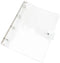 NatSumeBasics A4 Binder, 4 Ring Budget Binder with Clear PVC Planner Cover for Organizer Accessories
