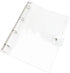 NatSumeBasics A4 Binder, 4 Ring Budget Binder with Clear PVC Planner Cover for Organizer Accessories