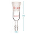StonyLab Glass Straight Inlet Adapter with 14/20 Female Glass Joint Outer Joint and 8mm ID 12mm OD Hose Connection Lab Glassware