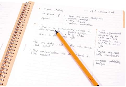 Rhodia Meeting Books, 8.85" x 11.69", Orange