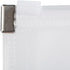 JAM PAPER Plastic 3 Hole Punch Binder Envelopes - #10 Wallet Booklet Clear Zip Closure 3/Pack