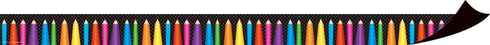 Teacher Created Resources Colored Pencils Magnetic Border (77127) by Teacher Created Resources