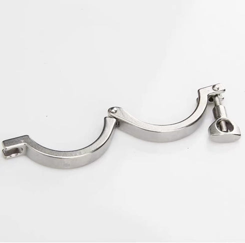 304 91mm-268mm Dairy(114mmx130mm) Stainless Steel Tri Clamp Ferrule O/D - Heavy Duty Sanitary Fitting for Homebrew
