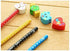 Yansanido 120 Pack Colorful Cartoon Eraser Pencils, 7.28 Inch Length, Cute School Supplies for Kids
