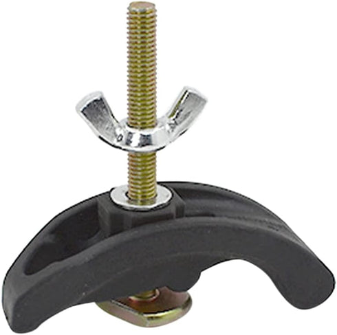 4PCS CNC Arcuate Press Plate Clamp, T Track Hold Down Clamps for Woodworking