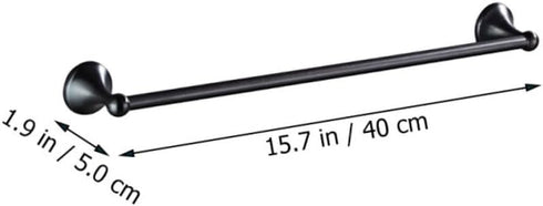 Bathroom Towel Rack Black Stainless Steel Combination Modern Freestanding Design for Efficient Bathroom Storage