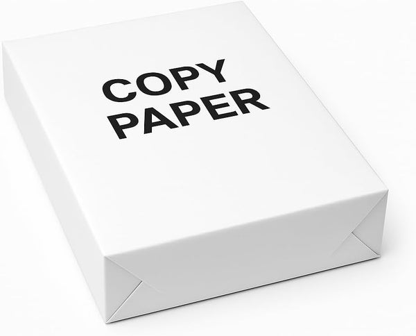 Generic White Standard Injket Copy Paper, 8.5 x 11 inches, 500 Sheets, 92