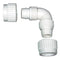 Flair-It 16800 Plastic Elbow, 0.5" Size, White