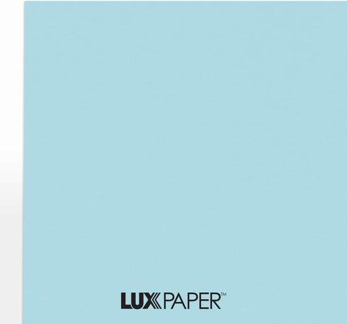LUXPaper 8.5" x 11" Paper, Letter Size, Pastel Blue, 60lb. Text, 50 Qty