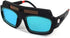 1 Pair Black Solar Auto Darkening Welding Goggles, Safety Protective Glasses Mask, Anti-Fog Anti-Glare