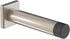National Hardware N830-527 Reed Door Stop, 3", Satin Nickel with Matte Black Tip, 1 Count