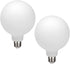 2 Pack G40/G125 Globe LED Bulb, Warm White 2700K Dimmable, 5W Equivalent 40W LED Globe Light Bulbs, E26 Base
