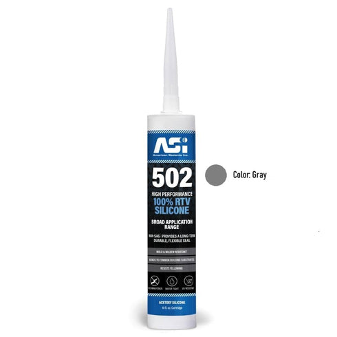 White Food Grade Silicone Sealant, 2.8 oz Squeeze Tube