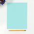 LUXPaper 8.5" x 11" Paper, Seafoam Blue, 80lb. Text, 50 Qty, Letter Size