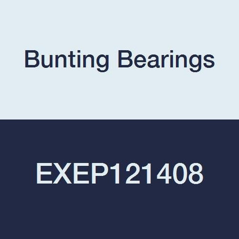 Bunting Bearings EXEP121408 Extra Lubricant with PTFE, Sleeve (Plain) Bearing, Powdered Metal, SAE 841,