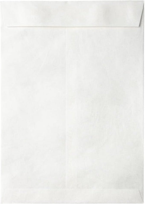 LUXPaper Open End Envelopes, Peel & Press, 7 1/2" x 10 1/2", Tyvek, 50 Qty