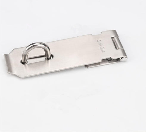 SZHDX Door Locks Hasp Latch, 5 Inch 304 Stainless Steel Safety Packlock Clasp, 2 Pack