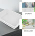 2pcs 9.2"x6.9"x2.7" ULTECHNOVO Deep Plastic Lab Tray, Acid & Alkali Resistant Spill Containment Trays, White Square