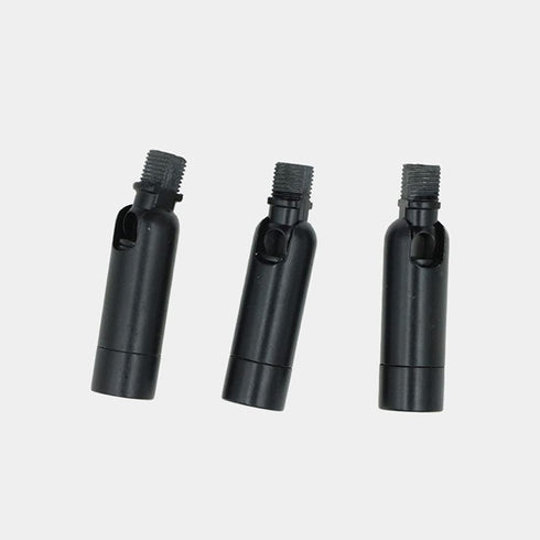 2 Pack Black Sloped Ceiling Adapter - Swivel for Pendant Light, Chandelier & Wall Sconces - Suitable for Vaulted
