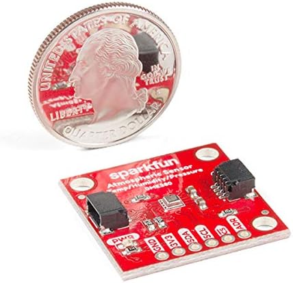 SparkFun Atmospheric Sensor Breakout - BME280, Measure Barometric Pressure, Humidity, Temperature, 3.3V SPI Interface