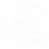 uxcell Silicone O-Rings, 90mm OD 86.2mm ID 1.9mm Width VMQ Seal Gasket for Compressor Valves Pipe