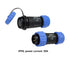 WEIPU SP21 3Pin Industrial Electrical Circular Connector SP2110 IP68 Threaded Coupling Connectors
