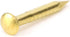 Brass Escutcheon Tacks, Round Head Nail Furniture Hinge Hardware Assortment Kit, 100Pcs 10mm Upholstery Tack Metal