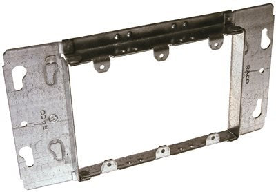 Hubbell-Raco 822 Gang Box Device Cover, 3-Gang, 3/4" Raised