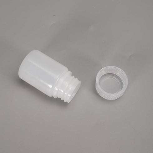1 oz Wide Mouth Lab Reagent Bottle, 5 Pcs Laboratory Grade Chemical Container, Leak-proof HDPE Bottle