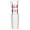 stonylab Glass Pour Out Adapter, Borosilicate Liquid Pouring Adapter with 14/20 Ground Inner Joint for Laboratory Supply