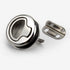 BDPQKPDV Panel Lock Stainless Steel Flush Pull Slam Latch Furniture Handle Lock Bathroom