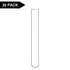 Stonylab Glass Test Tubes: Transparent Borosilicate Glass Round Bottom Test Tubes, 20 mm Diameter, 150 mm Length,