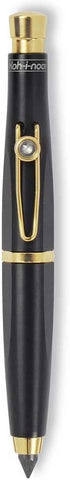 Koh-I-Noor Mechanical Drop Clutch Lead Holder, 5.6mm x 80mm Lead, Black with Gold Clip, 1 Each (5321CA1005PK)
