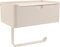 NOLITOY Wall-Mounted Toilet Holder with Garbage Bag Storage Bathroom Organizer for Small