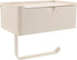NOLITOY Wall-Mounted Toilet Holder with Garbage Bag Storage Bathroom Organizer for Small