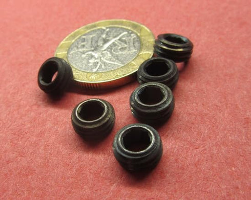 Generic Set 5/16"-24 .156" 25 Black Oxide Alloy Steel Hollow Lock Jam Screws x Length pcs
