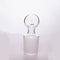 Glass Penny Head Glass Hollow Stopper for 45/50 Outer Joint Glass, Borosilicate Glass,with Closed Bottom