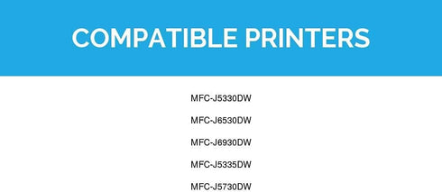 LD Products Compatible Ink Cartridge Replacement for Brother LC3017BK High Yield (Black, 2-Pack)