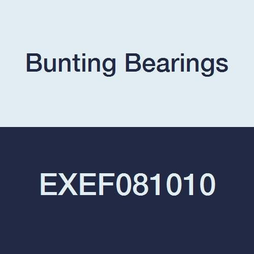 Bunting Bearings EXEF081010 Extra Lubricant with PTFE Flange Bearing, Powdered Metal, SAE 841, 1/2"
