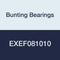 Bunting Bearings EXEF081010 Extra Lubricant with PTFE Flange Bearing, Powdered Metal, SAE 841, 1/2"