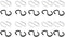 EXCEART Mini S Hooks - 20Pcs Miniature Dollhouse Hooks for DIY Crafts Jewelry Hanging Ornament