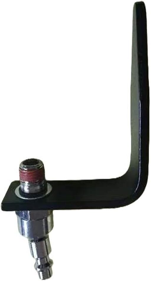 Heavy Duty Aluminium Pneumatic L-Shaped Rafter Hook, 22-413 for Nail Guns with 1/4in. Male NPT Swivel Fitting