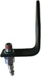 Heavy Duty Aluminium Pneumatic L-Shaped Rafter Hook, 22-413 for Nail Guns with 1/4in. Male NPT Swivel Fitting