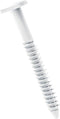 MidAmerica White 3" Shutter Lok Peg Fasteners 60 Pack Spikes Longer and Stronger