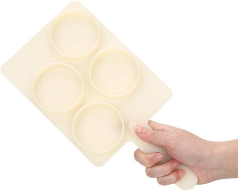 HLMP47B ABS Milk Sampling Tray, 11.02x5.51x0.59inch, for Cattle Farm Laboratory Mastitis Test Board
