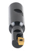 Accusize Industrial Tools 1/2'' 90 Deg Square Shoulder Indexable End Mill with Carbide Inserts, 0056-0913