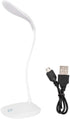 USB Charging Table Lamp with Flexible Neck, 3 Levels Dimmable LED Desk Light with Touch Switch for Night Reading