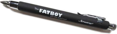 FastCap Fatboy Mechanical Carpenter Pencil with Eraser & Clip - Perfect for Architecture Supplies and Construction Tools for Home Improvement - 5.5 mm Lead - 80768 by FastCap