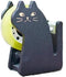 Cute Cat Tape Dispenser, Vintage Wooden Kitty Tape Cutter with 1 Roll Tape for Home Office, Students, Girls, Boys